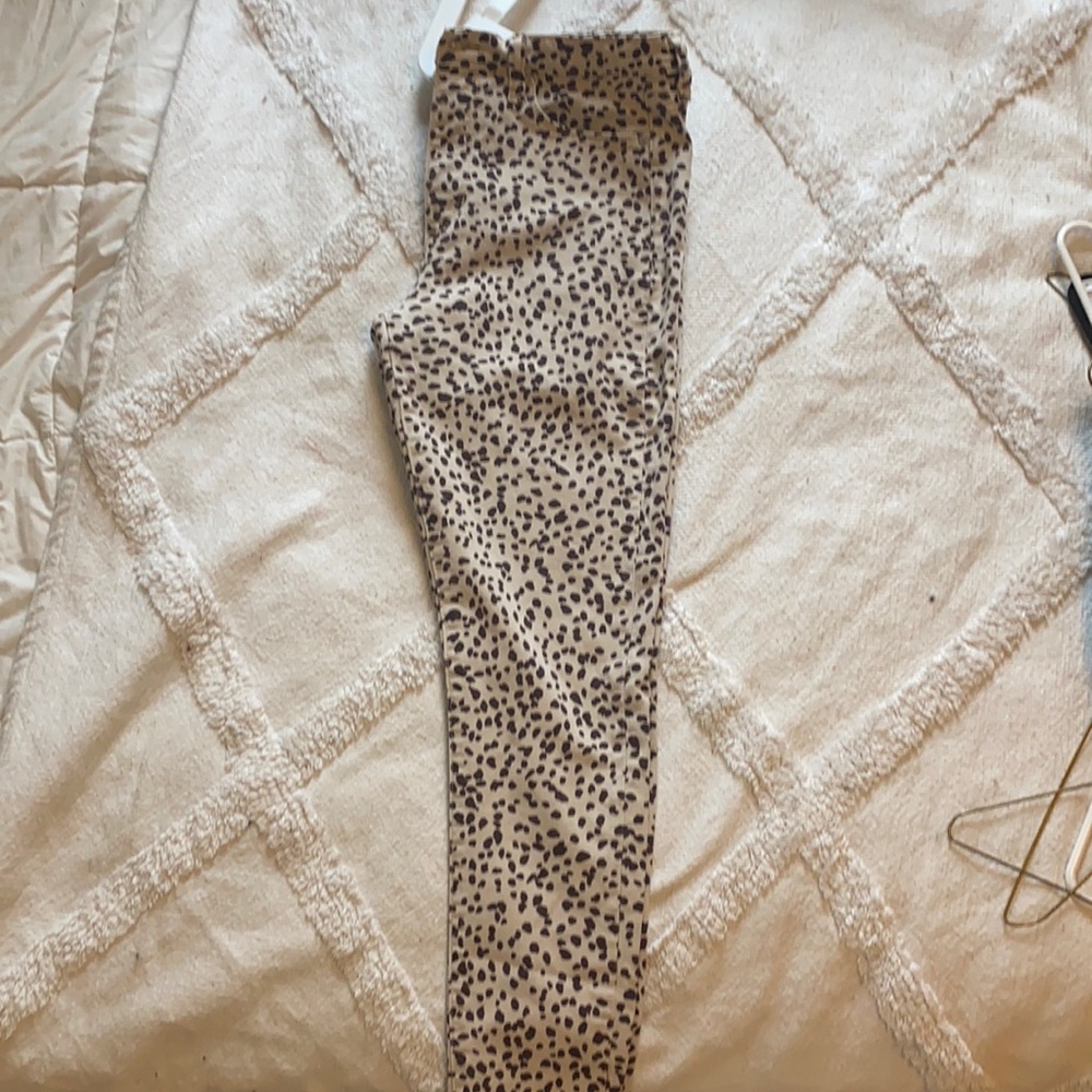 Banana Republic leopard print Jeans High Rise